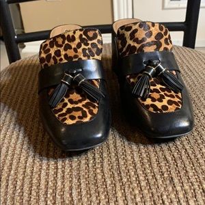 Tahari Leopard Print Heels